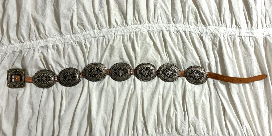 【Polo Ralph Lauren】　コンチョベルト/ベージュ