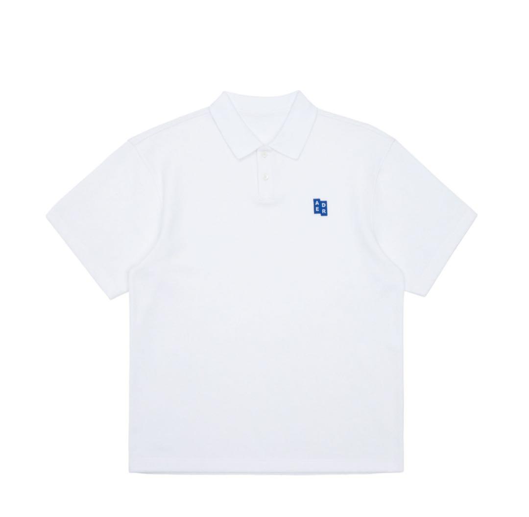 ADERERROR ポロシャツ BL Tag polo t-shirt 01
