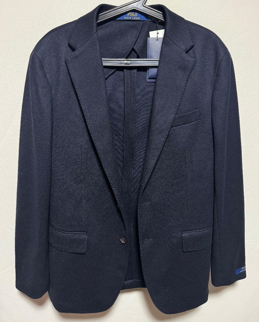 ポロラルフローレン ソフトモダンニットフランネルジャケット サイズM 秋冬 新品