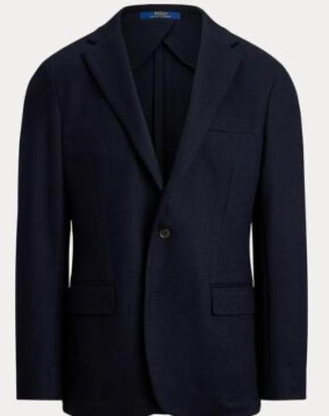 ポロラルフローレン ソフトモダンニットフランネルジャケット サイズM 秋冬 新品