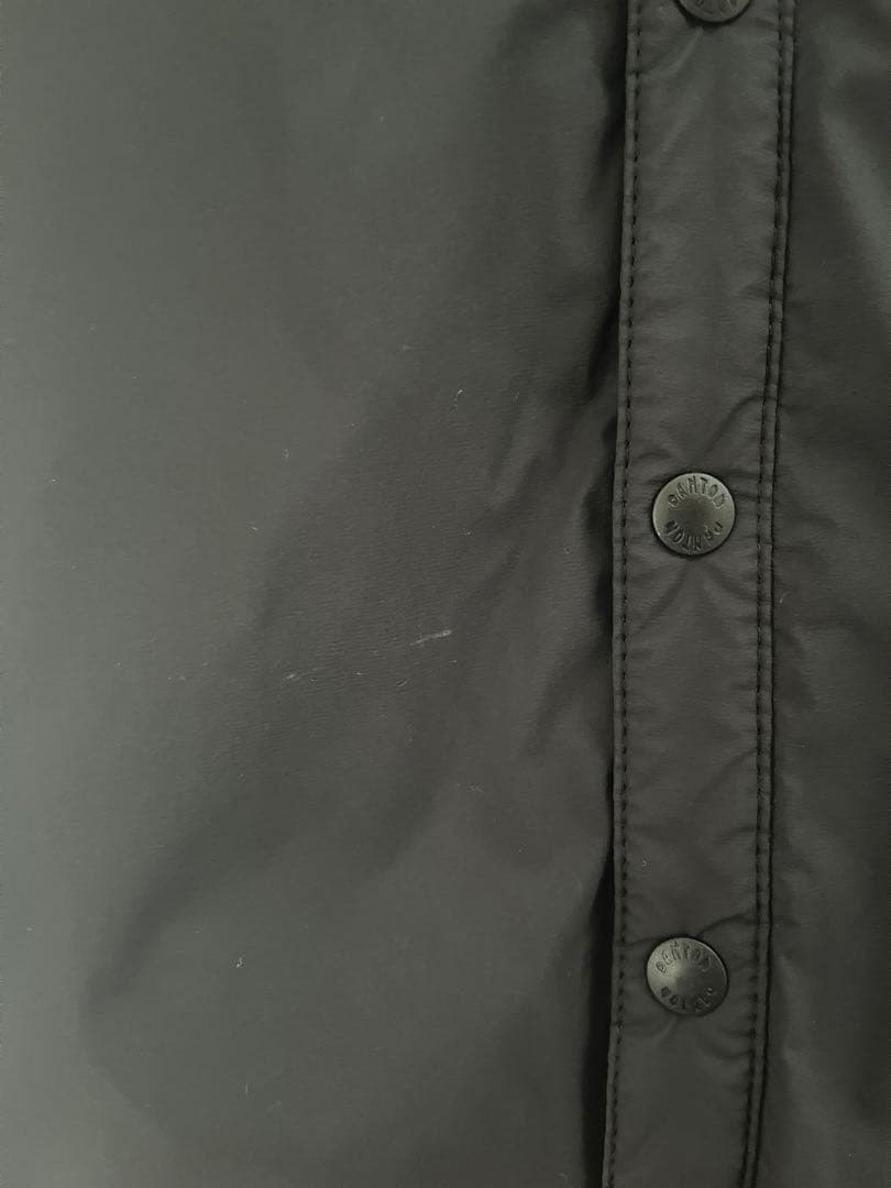 DANTON インサレーションノーカラー ストレッチナイロンジャケット