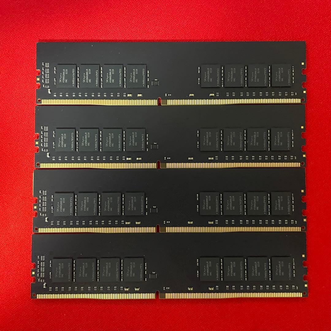 日本製 century DDR4 128GB (32GB×4) メモリ