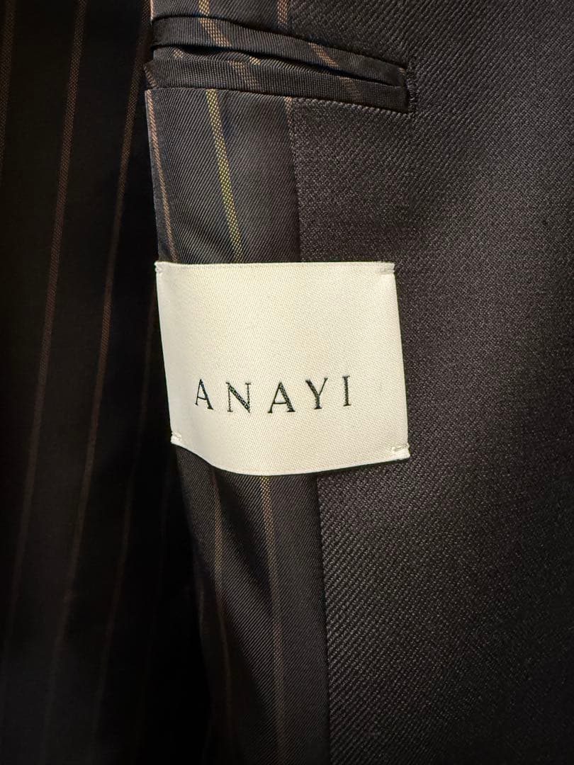 アナイ　テーラードジャケット　ブラック　38