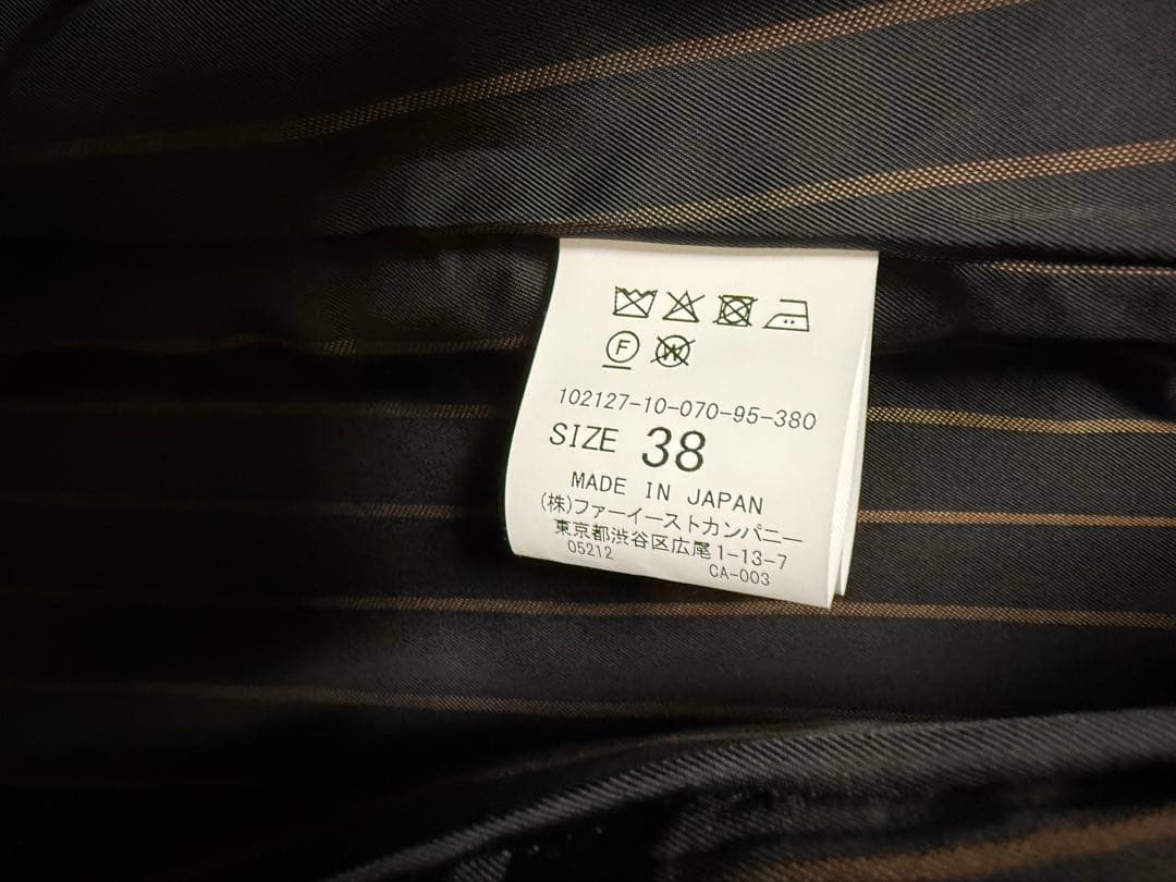 アナイ　テーラードジャケット　ブラック　38