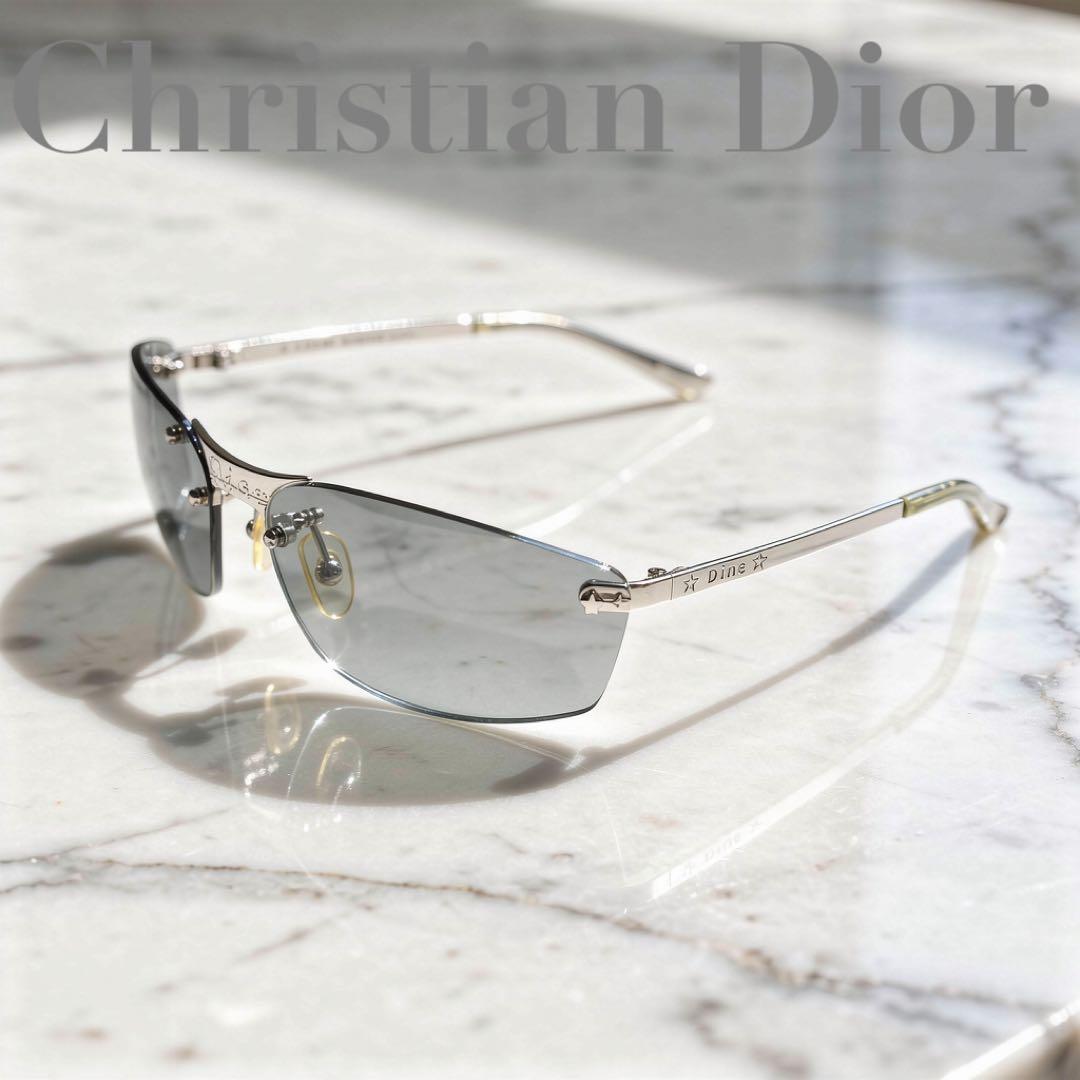 小物 Christian Dior sunglasses star y2k
