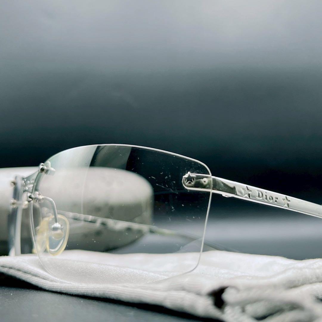 小物 Christian Dior sunglasses star y2k