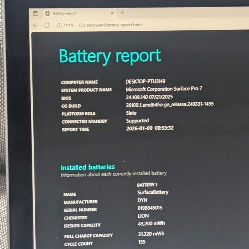 Surface Pro 7 i5 8GB 256GBタイプカバーoffice付i