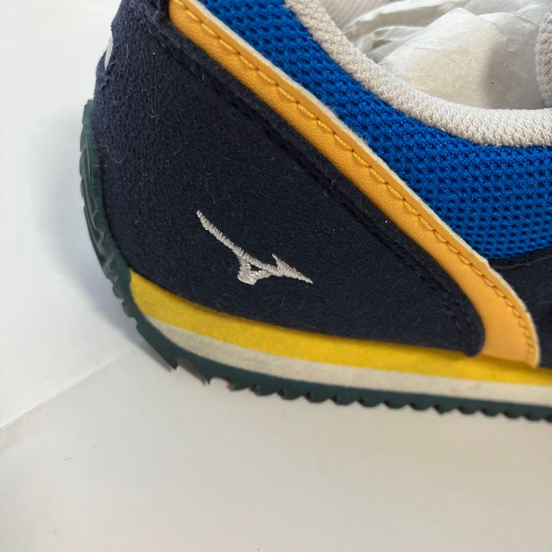 ミキハウス× ミズノDoubleB キッズスニーカー 19cm ブルー