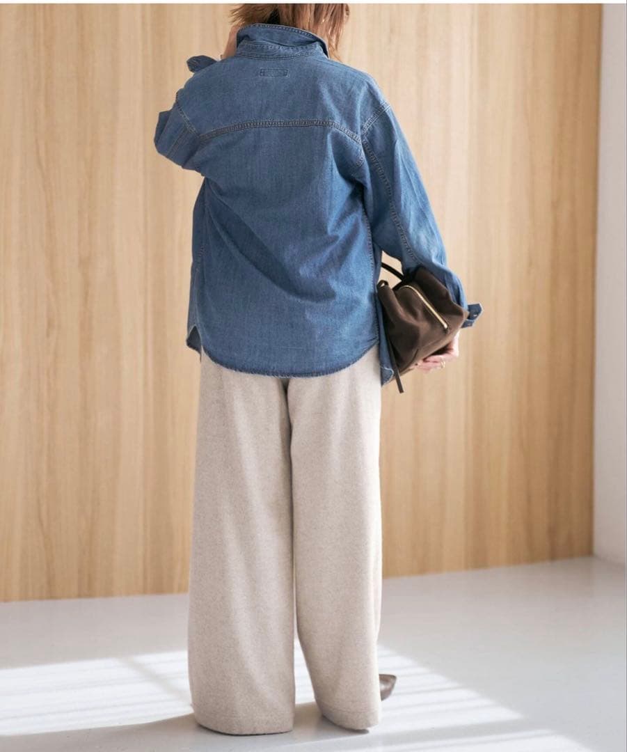 レモン炭酸ライトオンスデニムシャツ