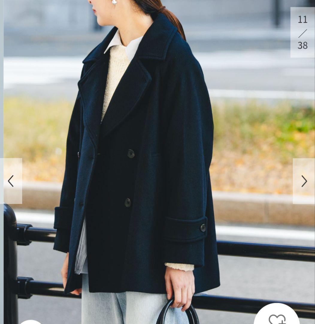 ★新品　URBAN RESEARCH　 スーパー100メルトンPコート　2025