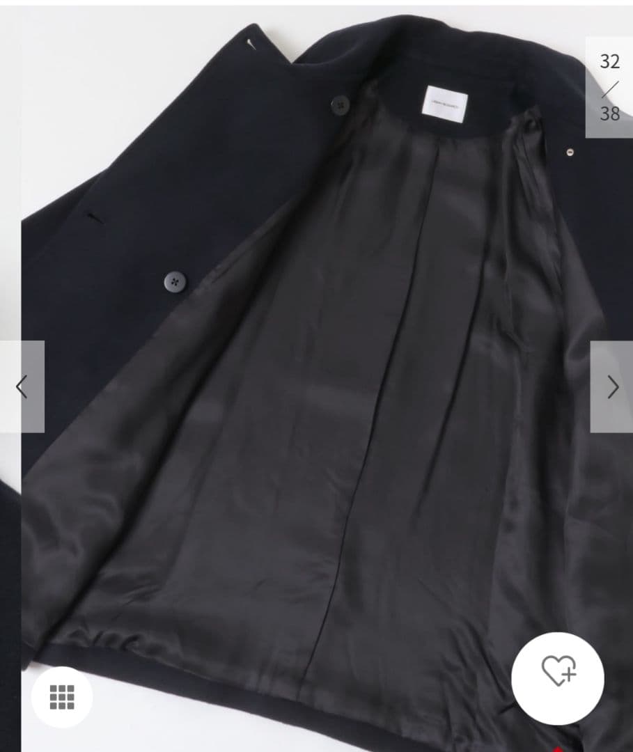 ★新品　URBAN RESEARCH　 スーパー100メルトンPコート　2025