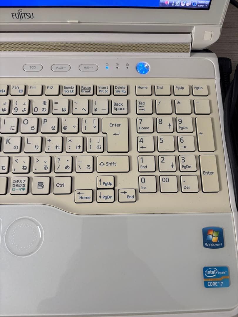 富士通 LIFEBOOK AH77/G Core i7 Windows7 AC付