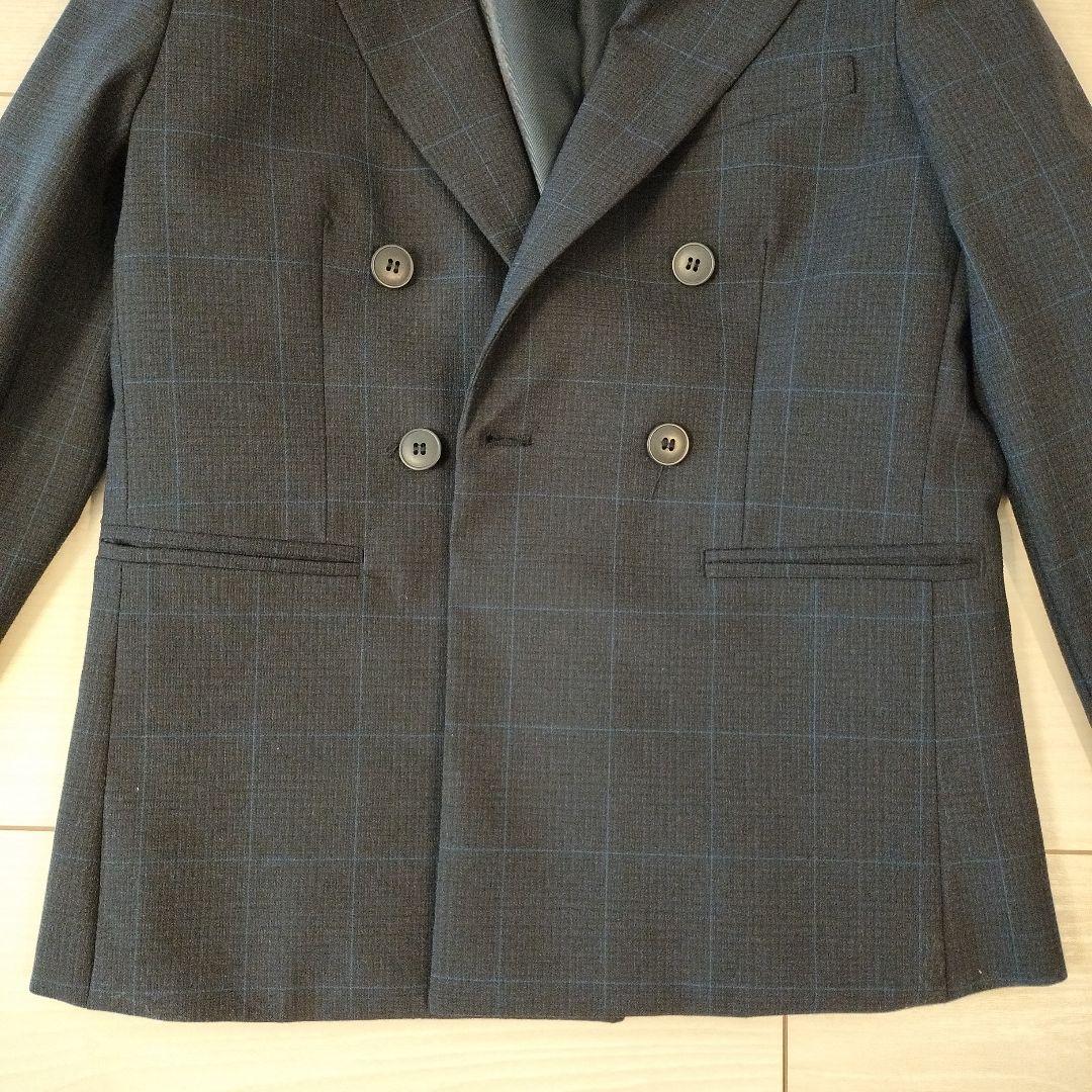 入学式　ZARA　男の子　スーツ　ネイビー