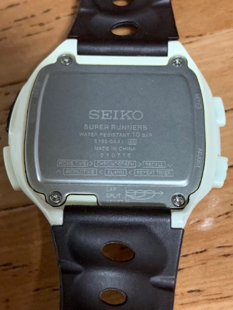 SEIKO セイコー スーパーランナーズ S750-0AA1 腕時計ソーラー