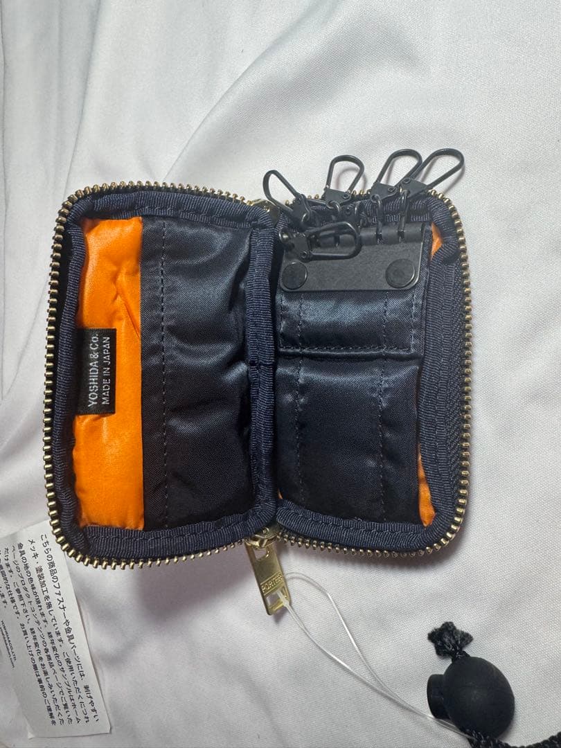 PORTER／タンカー キーケース アイアンブルー