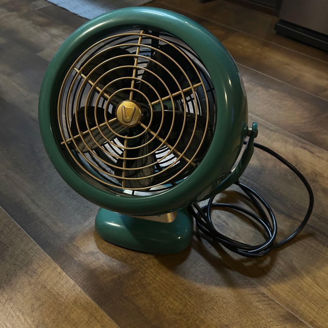 【ボルネード】VF20サーキュレーター空気循環器アンティークグリーン