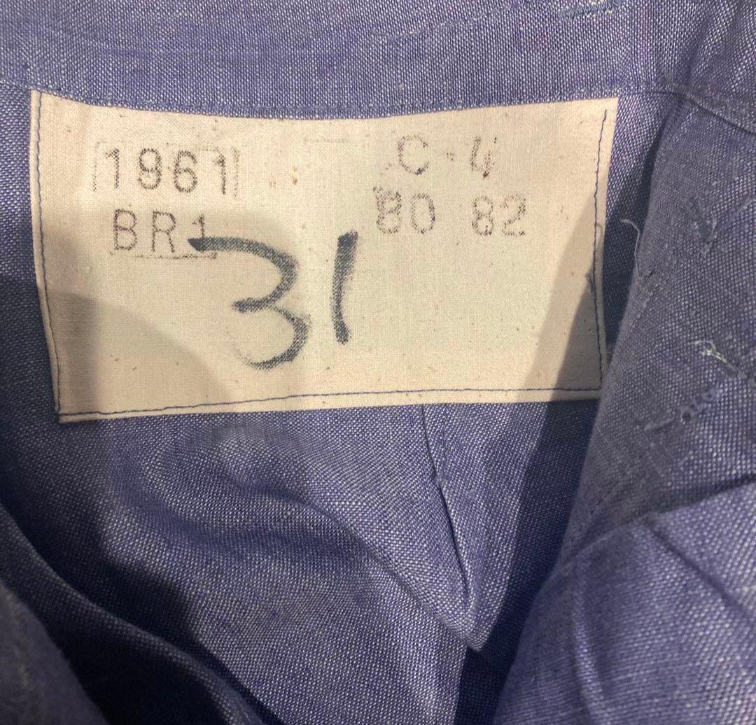 ゲ*ね様 60s フランス軍 ラミーリネンパンツ デッドストック！