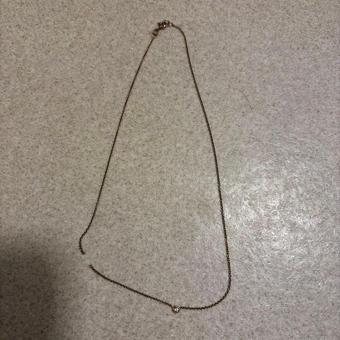 noguchi 一粒ダイヤネックレス