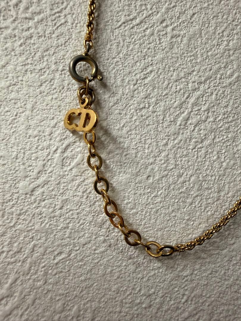 ディオール DIOR ハート型 ネックレ