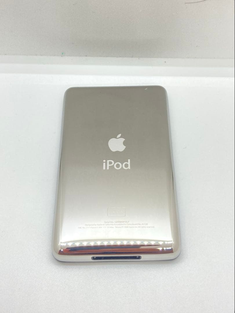 綺麗なiPod classic第7世代160GBからSD256GBに シルバー銀