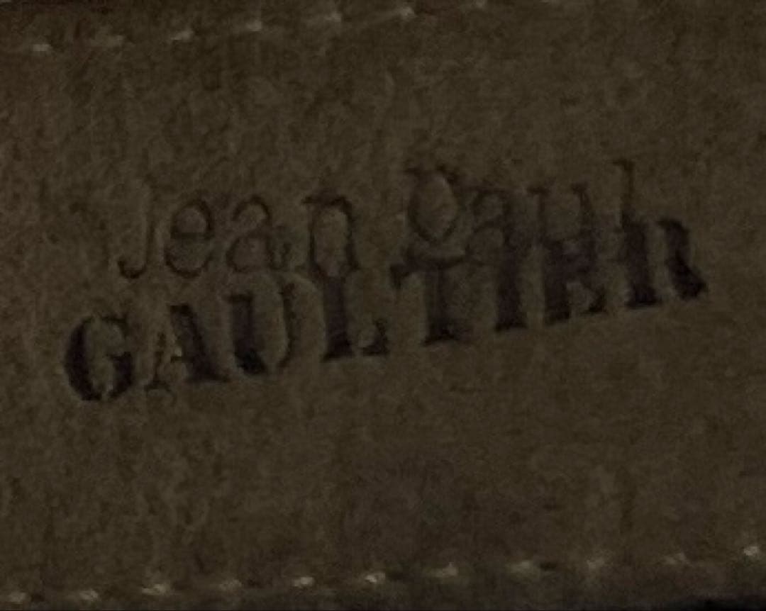 追記⭐️値下⭐️ジャンポールゴルチエ　レザーベルト　デザイン物腕時計　電池切れ