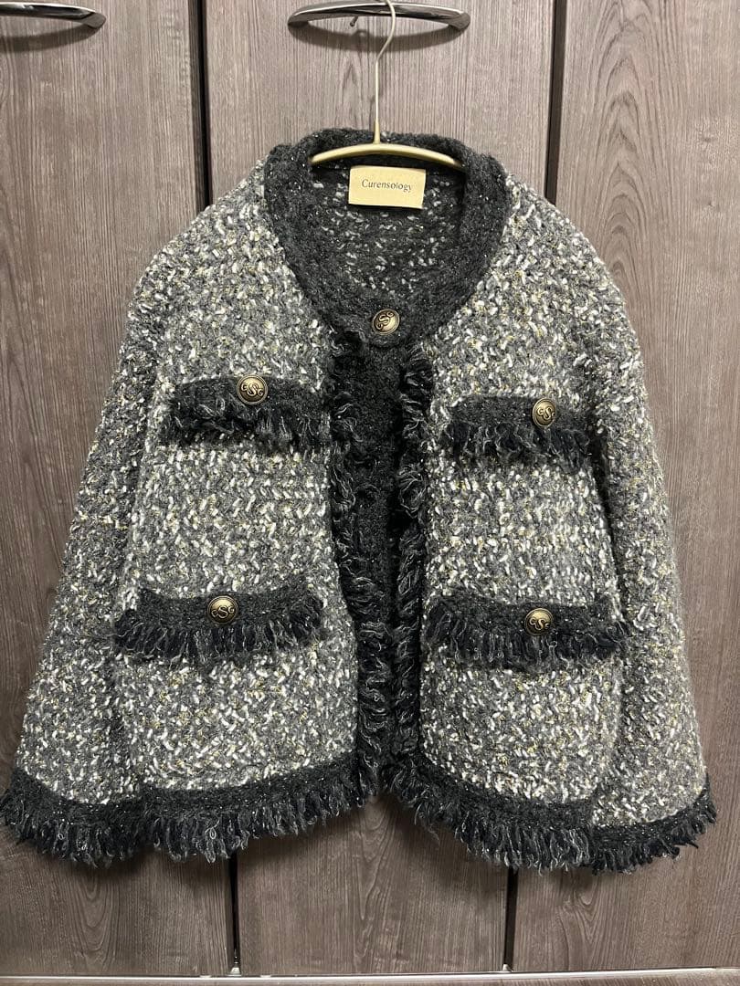 カレンソロジー♡ニットツイードカーディガン