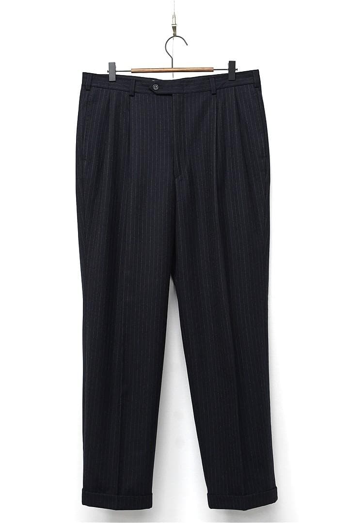 G563/ Brooks Brothers スーツ カシミヤ混 42REG 濃紺