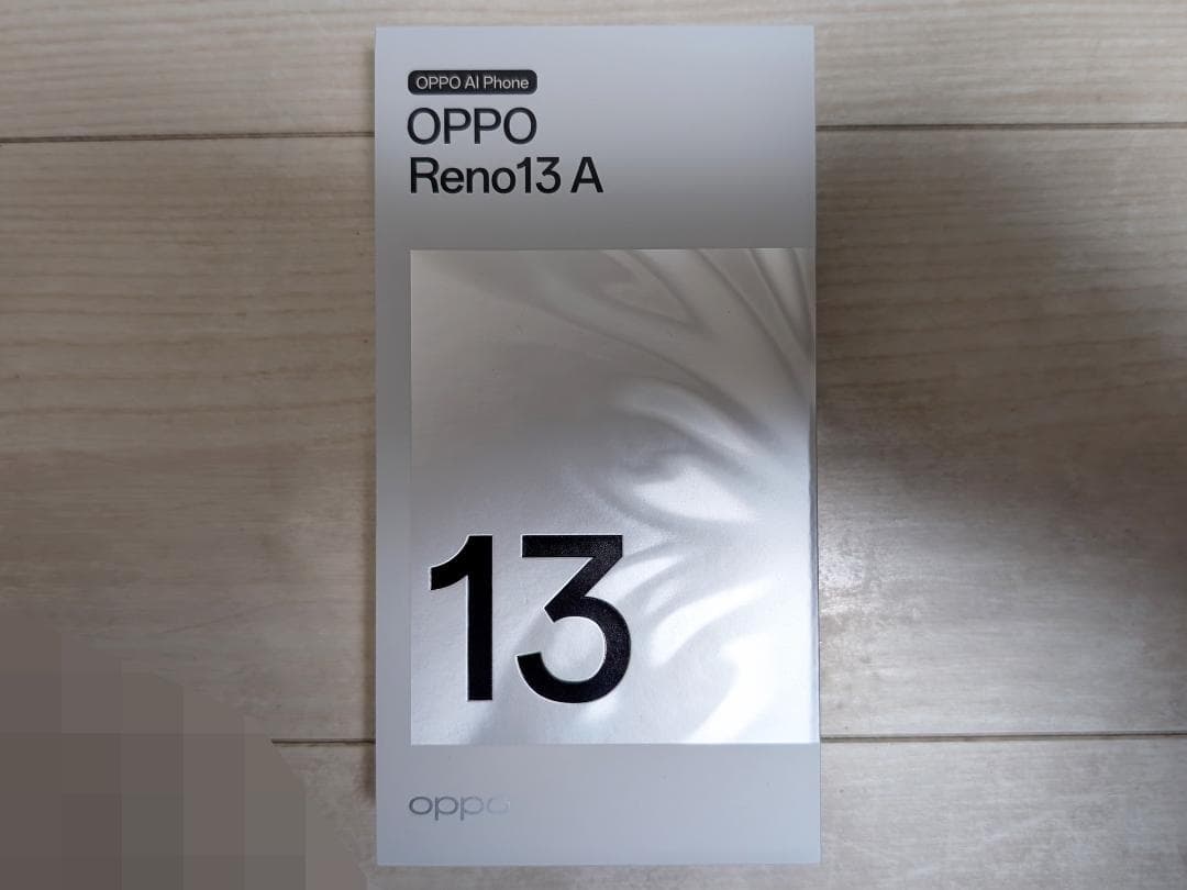新品未使用 OPPO Reno 13A 128GB ルミナスネイビー