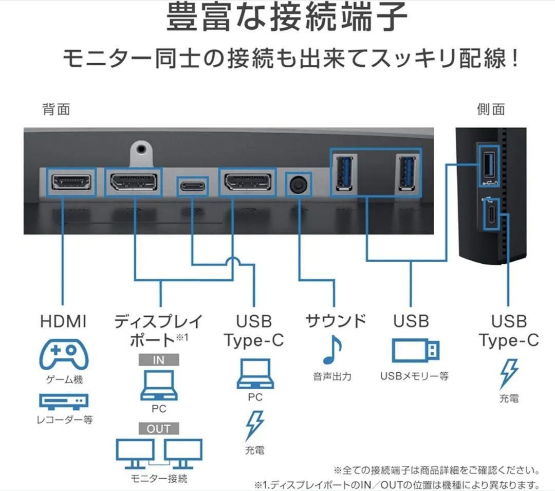 U2520DR-R (25インチ,2K,IPS,USB-C/DP/HDMI対応)