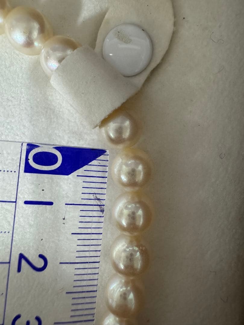 VERITE ホワイトアコヤ真珠ネックレス