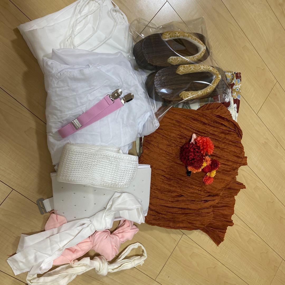Dita 浴衣セット　インナー　下駄　アクセサリーのおまけ付き