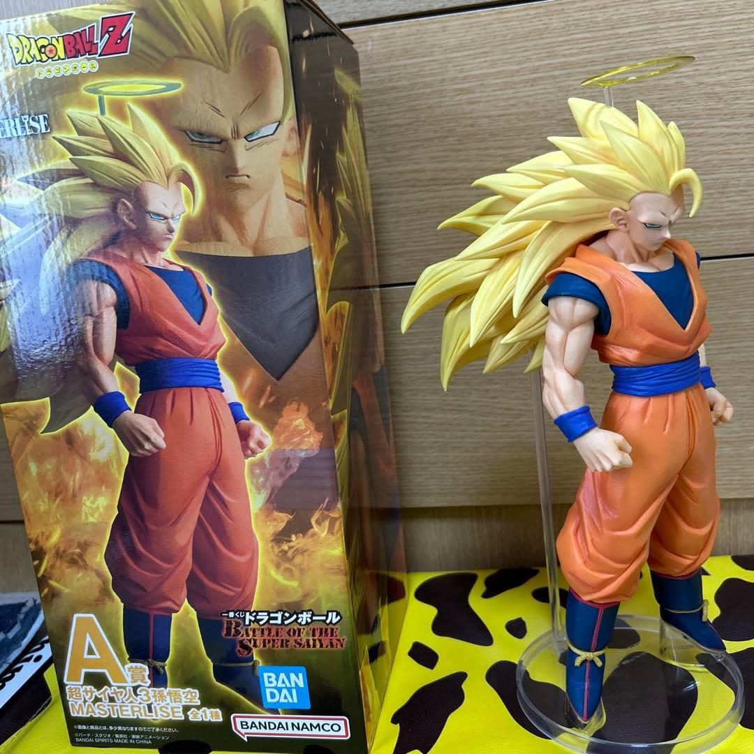 【開封品】 ドラゴンボール一番くじA賞 超サイヤ人3孫悟空MASTERLISE