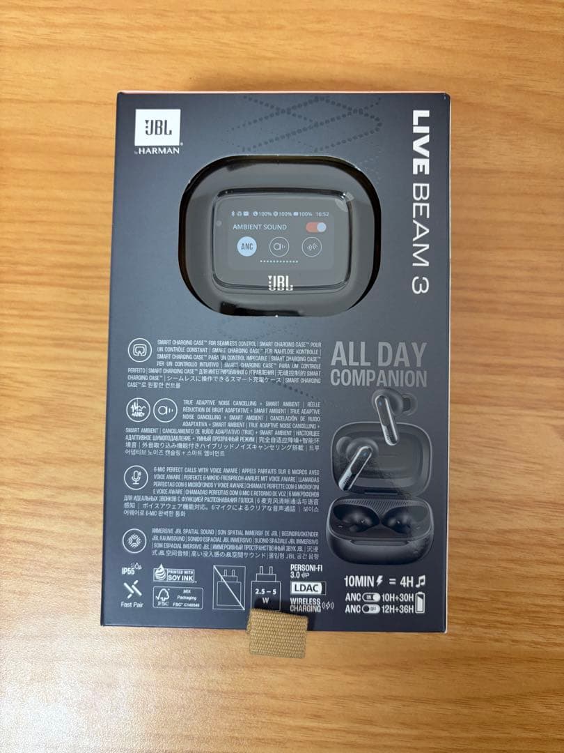 JBL LIVE BEAM 3 ワイヤレスイヤホン未開封