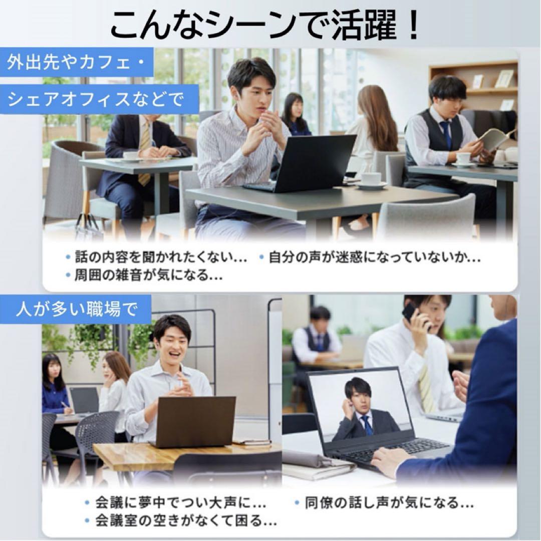 【新品未開封】Canon Privacy Talk 減音マスク