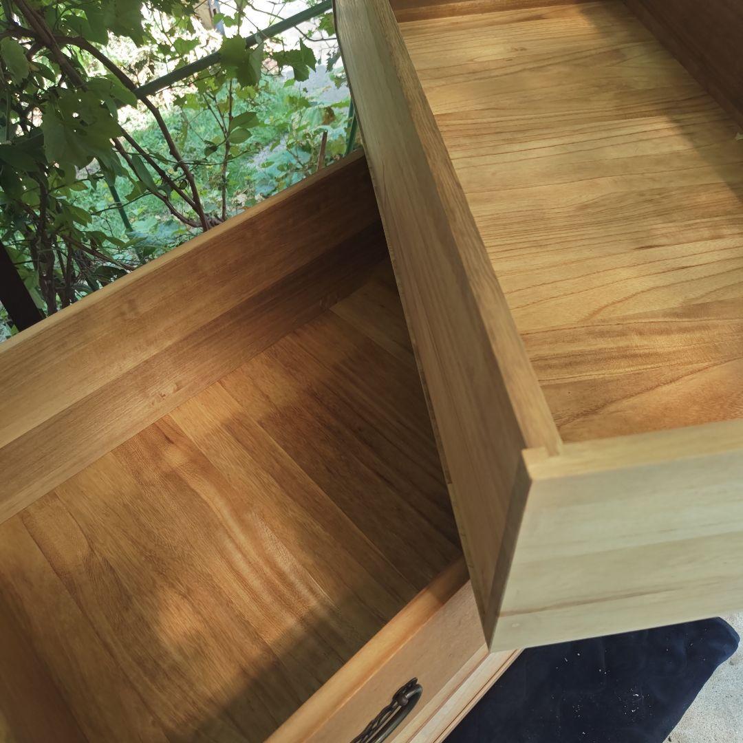 昭和レトロ☆高級 総桐箪笥 飾り金具 和箪笥 着物箪笥☆2分割 当時物