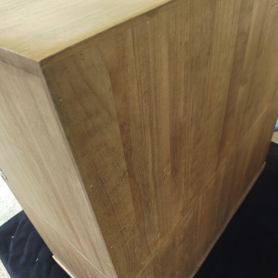 昭和レトロ☆高級 総桐箪笥 飾り金具 和箪笥 着物箪笥☆2分割 当時物