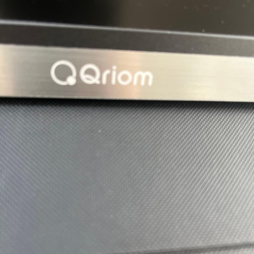 【デスク】Qrion モバイルモニター　アダプター付き　山善