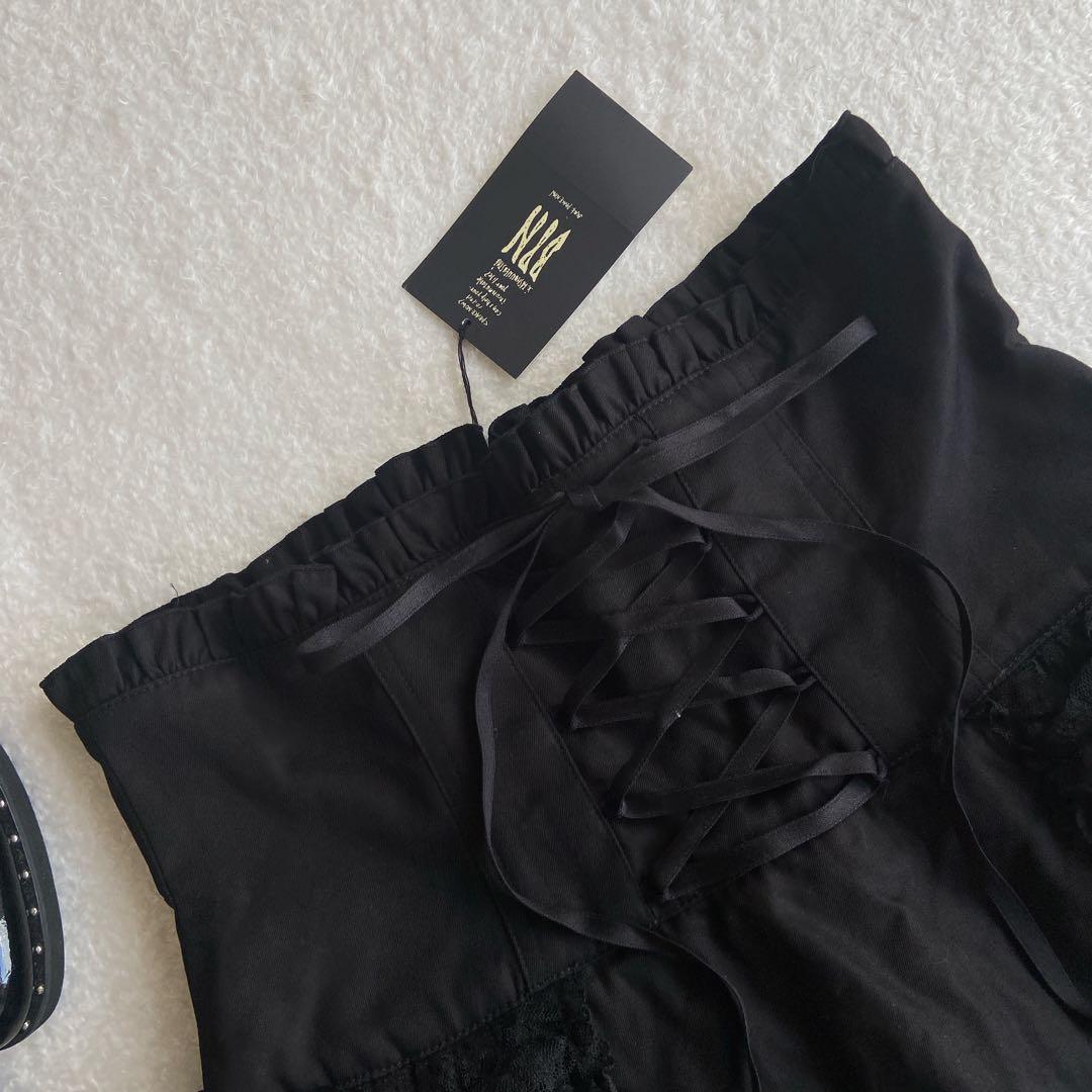 新品タグ付き BLACK PEACE NOW 編み上げ コルセット スカート