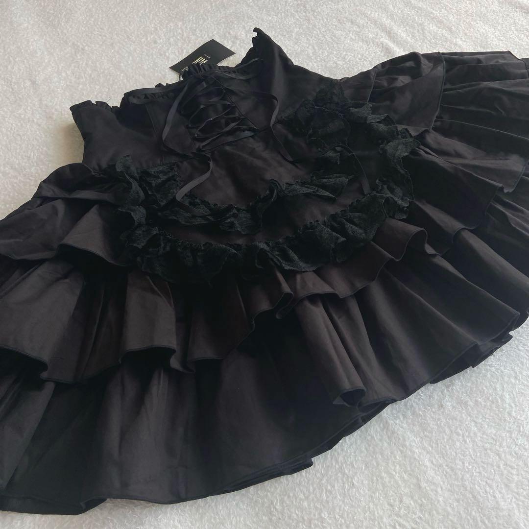 新品タグ付き BLACK PEACE NOW 編み上げ コルセット スカート