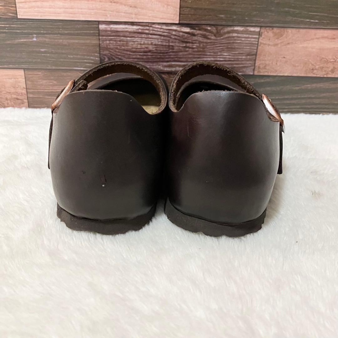 美品 ビルケンシュトック MANTOVA メリージェーン レザー シューズ 35