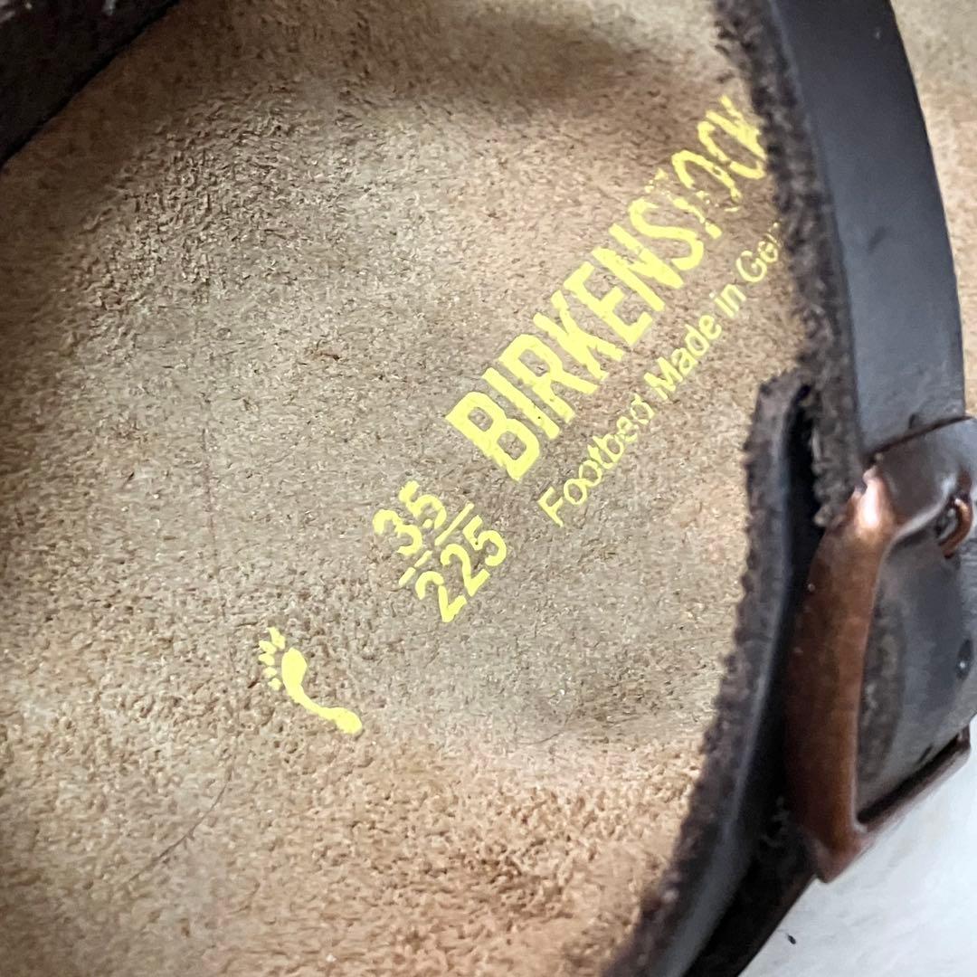 美品 ビルケンシュトック MANTOVA メリージェーン レザー シューズ 35