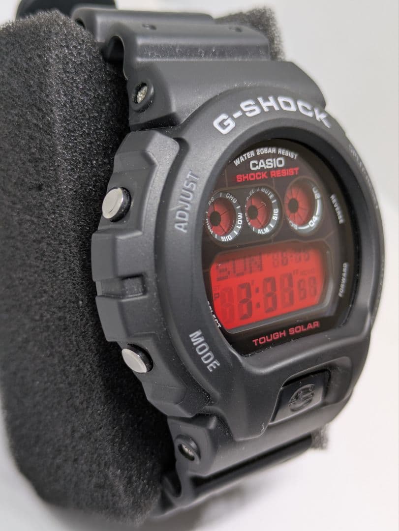 G-SHOCK G-6900CCレッド×マットブラック カスタム