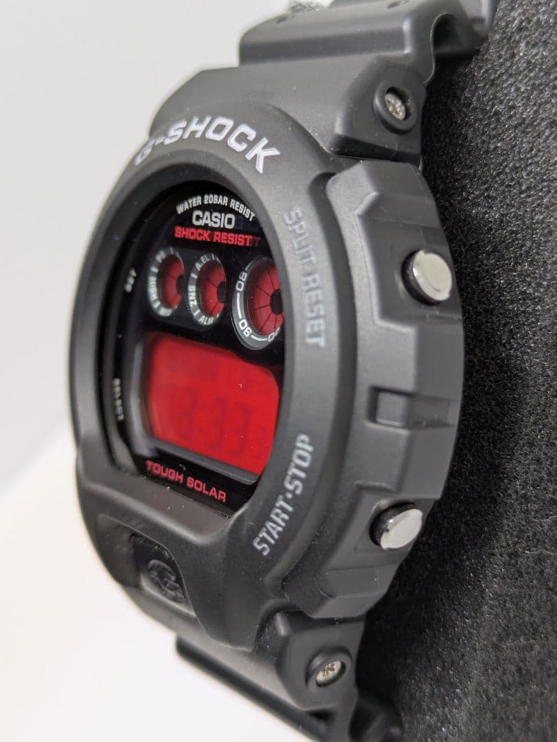 G-SHOCK G-6900CCレッド×マットブラック カスタム