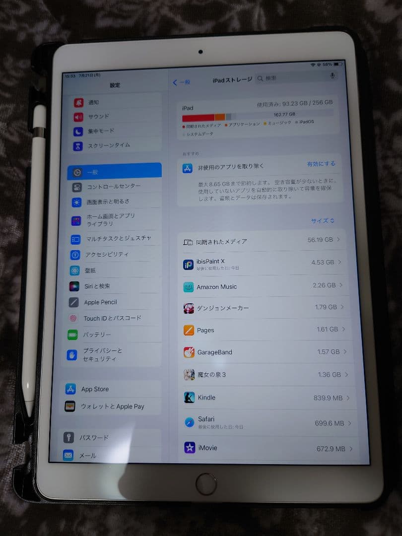 iPad pro10.5 256GB 本体 + Apple Pencil