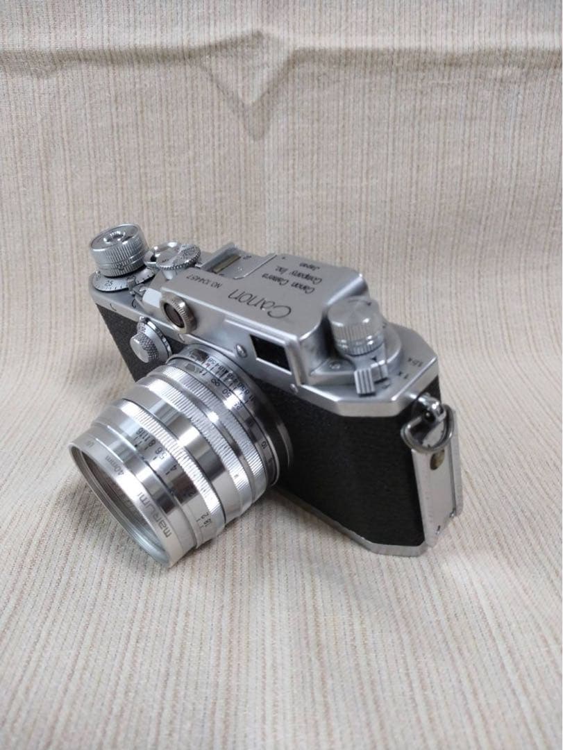 【値引き実施中】キャノン　4sb フィルムカメラ　1952年(作動確認済)