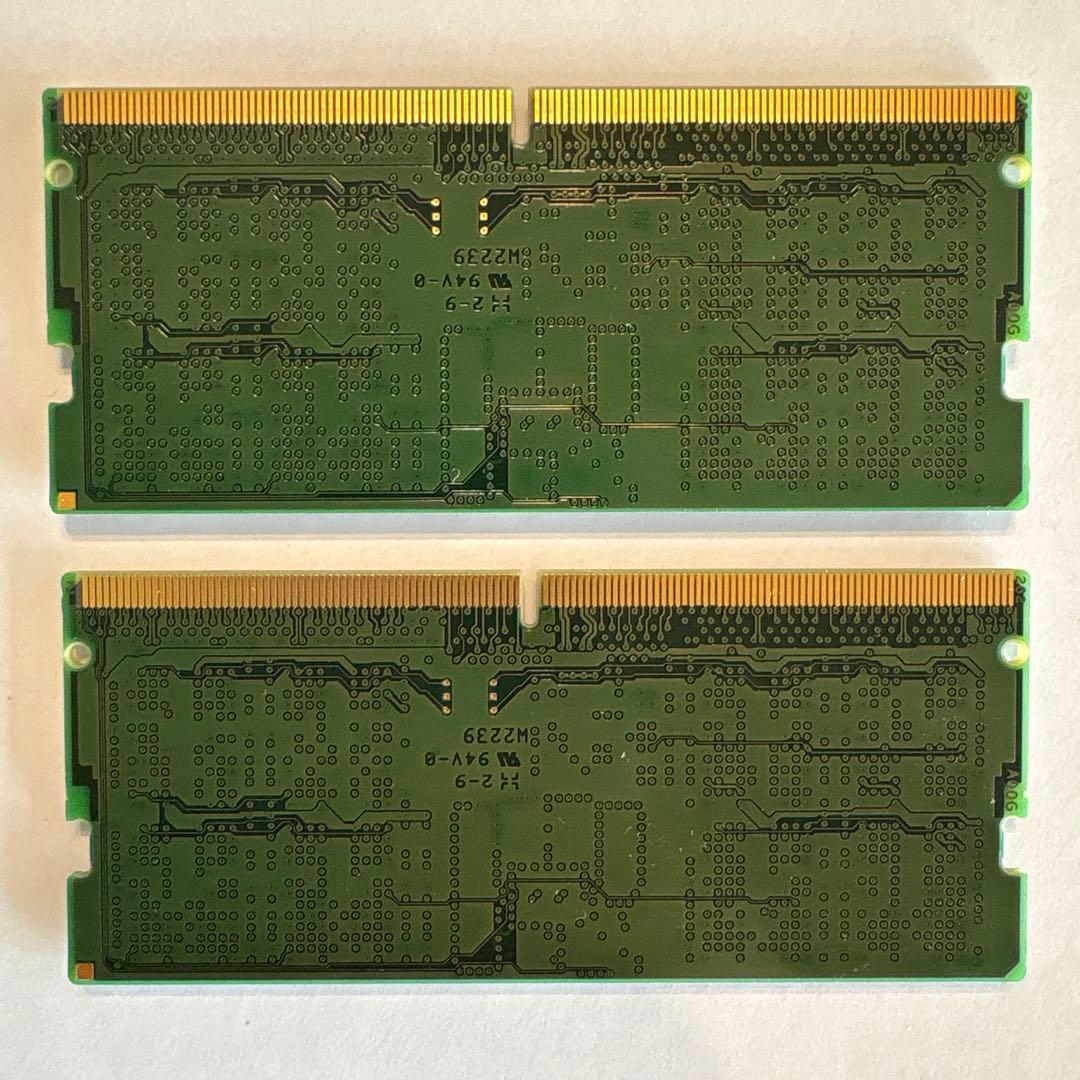 ノートPC用メモリ DDR5 32GB（16GB×2枚）4800MT/s