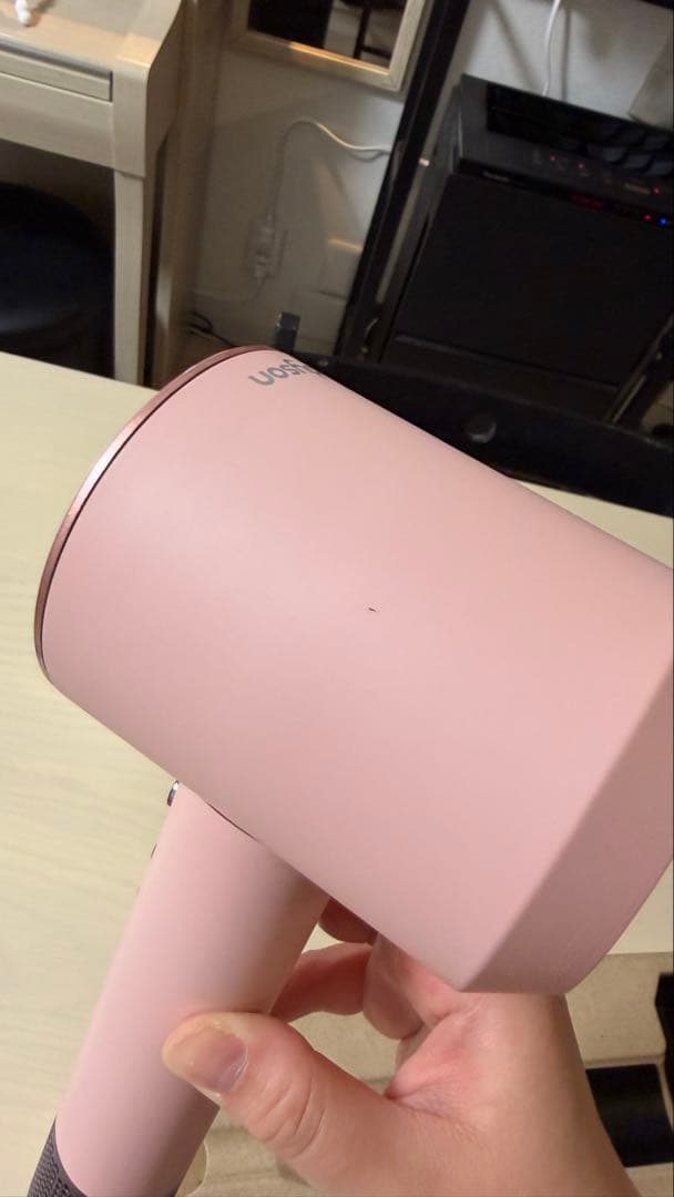 Dyson Spersonic ピンク ヘアドライヤー ブラシアタッチメント付き