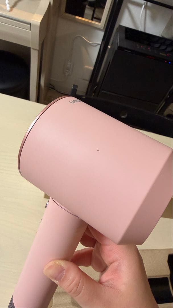 Dyson Spersonic ピンク ヘアドライヤー ブラシアタッチメント付き