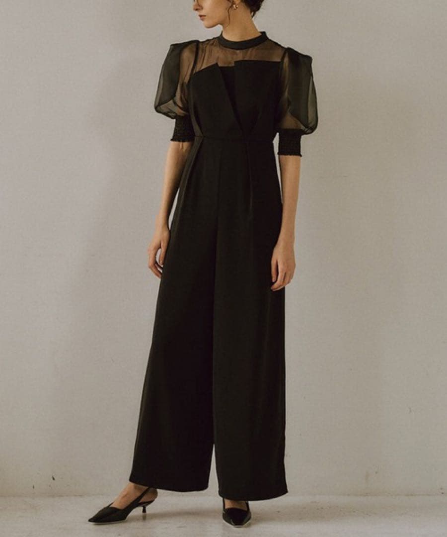 Irregular cutter combination ブラック　Mサイズ