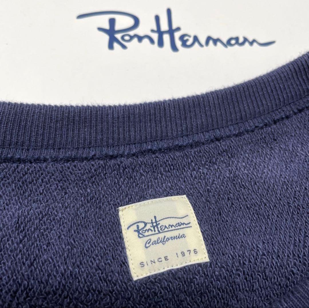名作完売品★ロンハーマン スウェット ネイビー ヴィンテージ加工 RHC